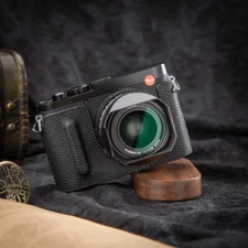 For Leica Q3 NEW Real Leather Half Camera Case Bag Cover