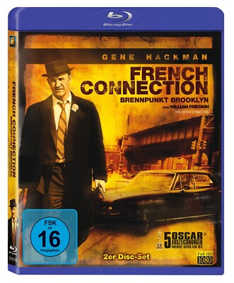 French Connection - Brennpunkt Brooklyn (1971)[Blu-ray/Neu/OVP] mit Gene Hackman