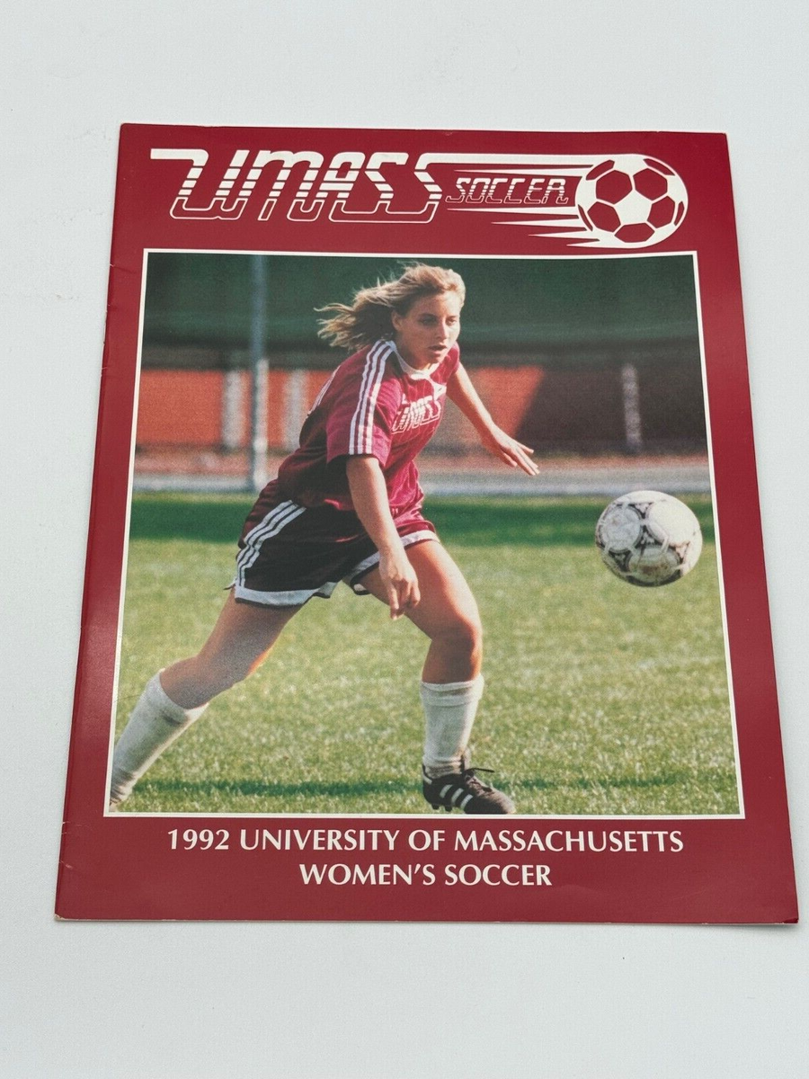 1992 UMass Minutemen Women's Soccer Media Guide Holly Hellmuth