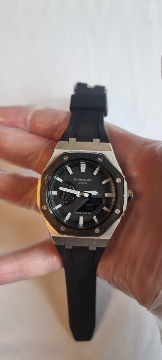 Casio G-Shock GA 2100 1A1ER Casioak AP Royal Oak MOD Charcoal