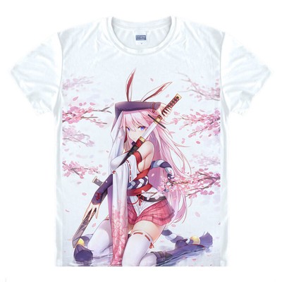 Gaming Honkai Impact 3 Yae Sakura T-Shirt Short Sleeve Causal Top Unisex Gift