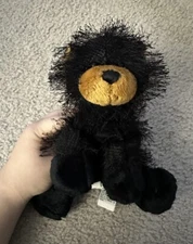 GANZ Webkinz BLACK BEAR Plush Stuffed Animal Toy - Retired