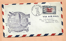 C23 PRIMER VUELO GATITO HALCÓN N.C PARA LAVAR DC 19 DE MAYO 1938 SEMANA NACIONAL DE CORREO AÉREO