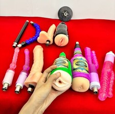Electric 3XLR Premium Sex Machine Attachment Suction Cup Love Machine For Women