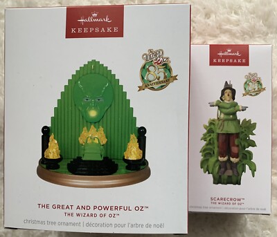 Hallmark Christmas Ornament GREAT AND POWERFUL OZ - WIZARD OF OZ - SCARECROW