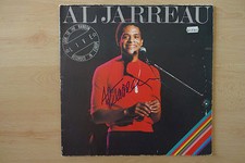 Al Jarreau Autogramm signed LP-Cover Vinyl "Look To The Rainbow -Live In Europe"