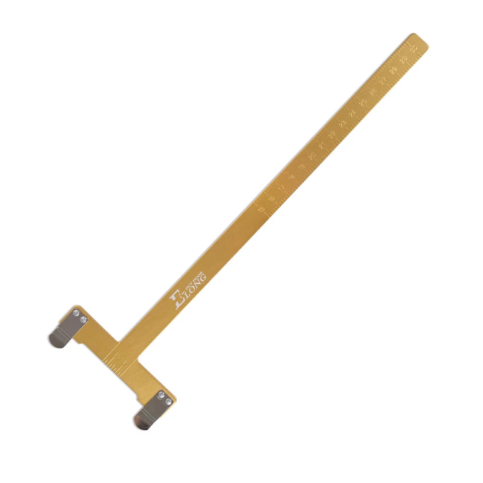 Bow String-Loop Nocking Pliers with 4 String nocking Points +Square Ruler Gold - Image 2 of 4