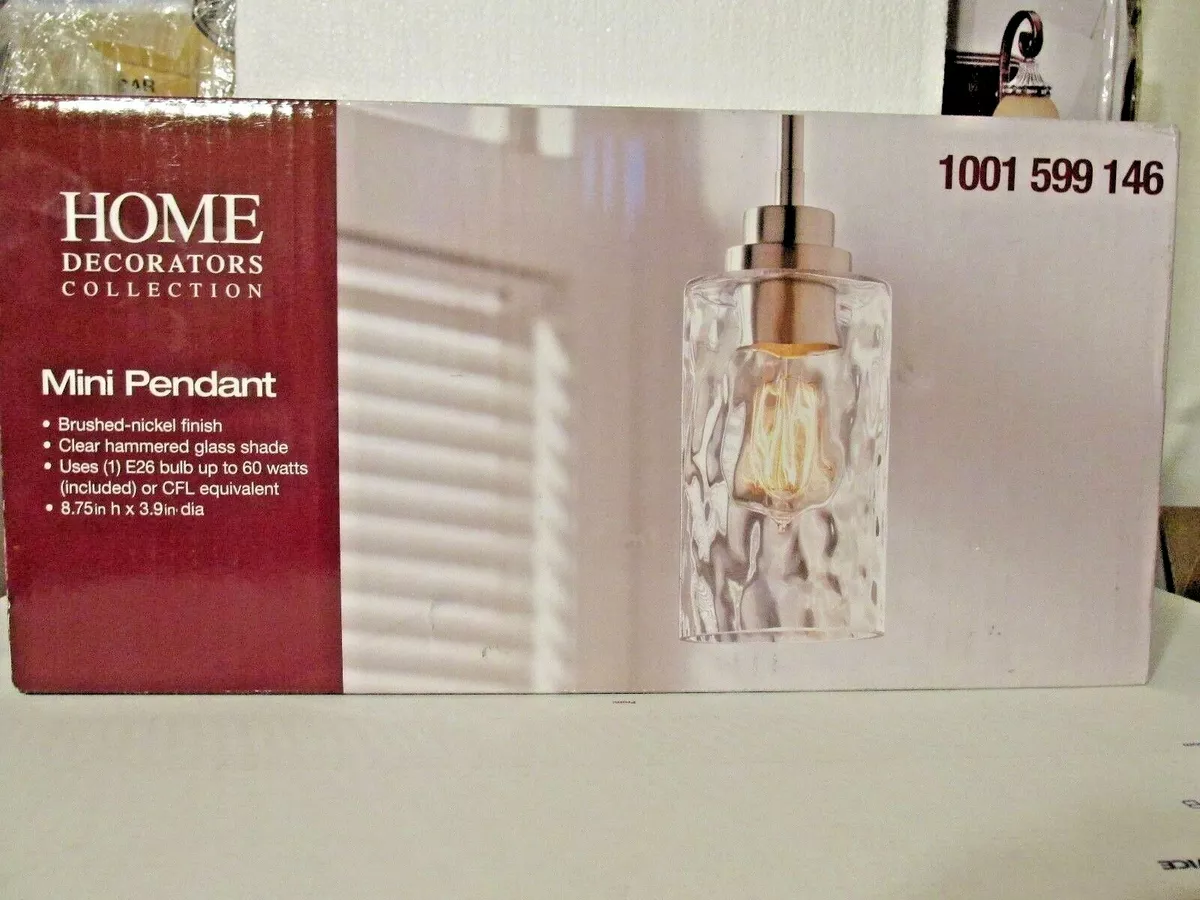 Home decorators collection mini on sale pendant light