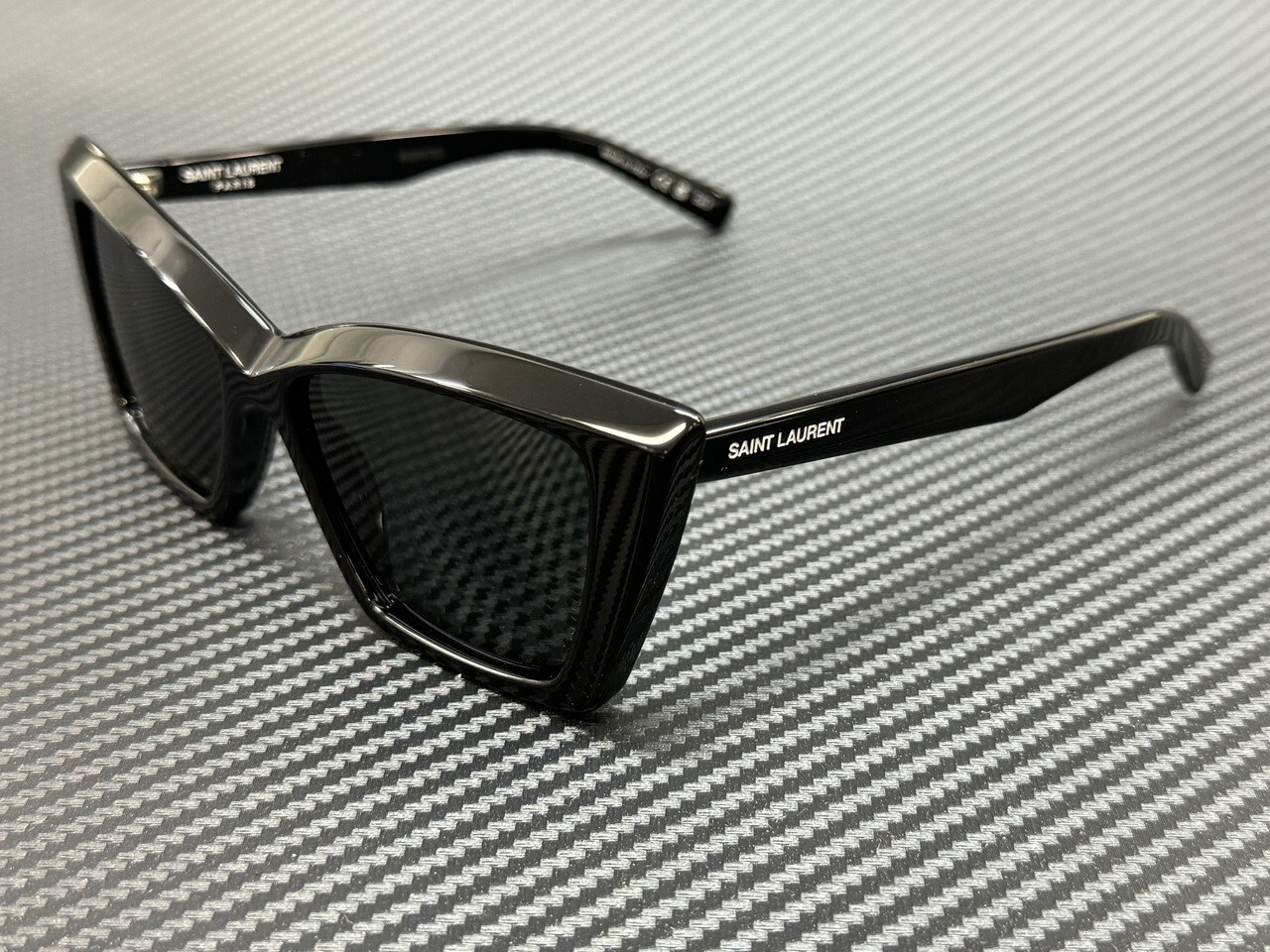 SAINT LAURENT SL 657 001 Occhiali da sole medi da donna nero grigio 54 mm