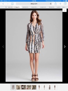 oasis snakeskin dress
