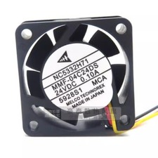 Mitsubishi MMF-04C24DS-MCA DC24V 0.10A 40*40*15MM 3-Wire Silent Cooling Fan