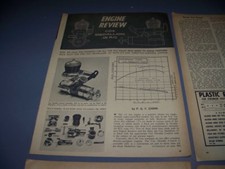 VINTAGE..COX MEDALLION .15 R/C ENGINE..2-VIEWS/DETAILS/SPECS..RARE  17Q 