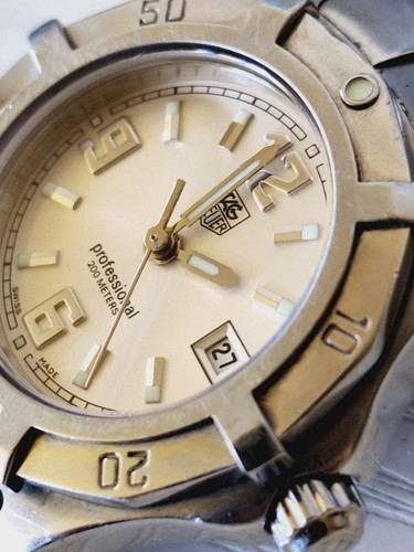 Tag Heuer 2000 WN131 Womens Watch Silver Professional Sport Diver Pre Aquaracer - Picture 3 of 13