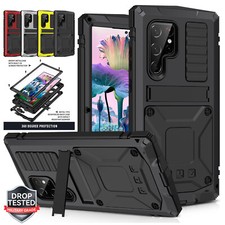 For Samsung S24 S23 Ultra S22 S21 Note 20 Shockproof Aluminum Waterproof Case
