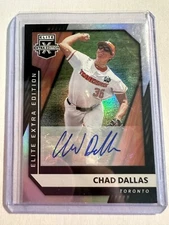 K83,393 - 2021 Elite Extra Edition Signatures #121 Chad Dallas Auto