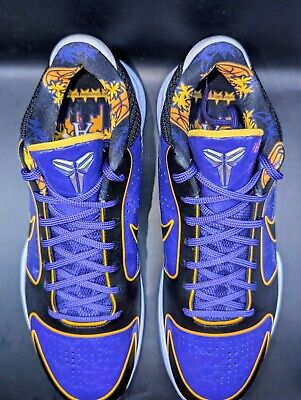Nike Zoom Kobe 5 Protro Lakers VNDS 193154210347| eBay Nike Zoom Kobe 5 Protro Lakers VNDS 193154210347| eBay