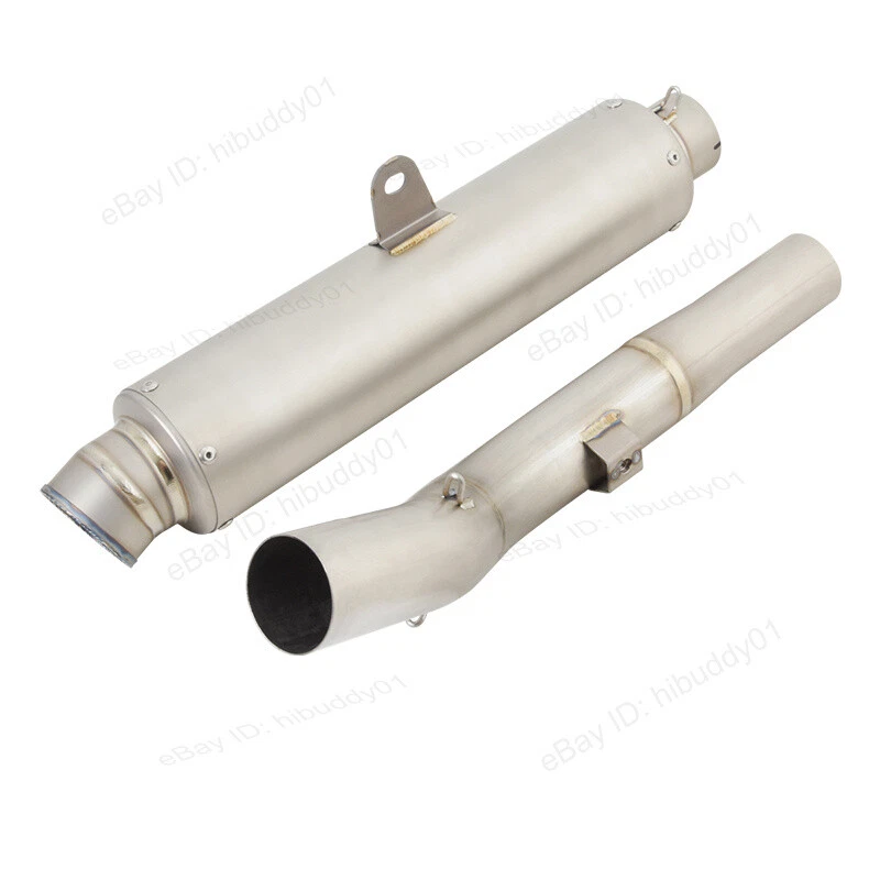 Tubo silenciador medio de aleación de titanio puntas de escape para Kawasaki KX250 KX250X 2021-2024 Foto 3 de 4