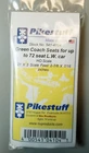 Pikestuff 541-4104 GREEN Railroad Passenger Car Coach Seats - 36 Seats HO Scale