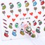 16-Sheets-Nail-Art-Water-Decals-Stickers-Snowman-Xmas-Christmas-Watermark-Decor miniatuur 3