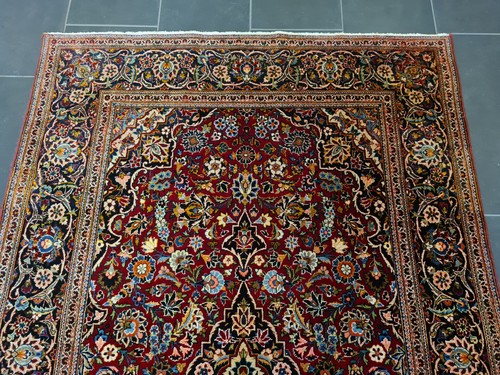 Handgeknüpfter Perser Keshan Orientteppich 220x133cm - Bild 11 von 24