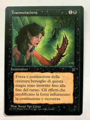 TRANSMUTAZIONE Legends Italy/Italian 1995 Magic MTG Transmutation HP