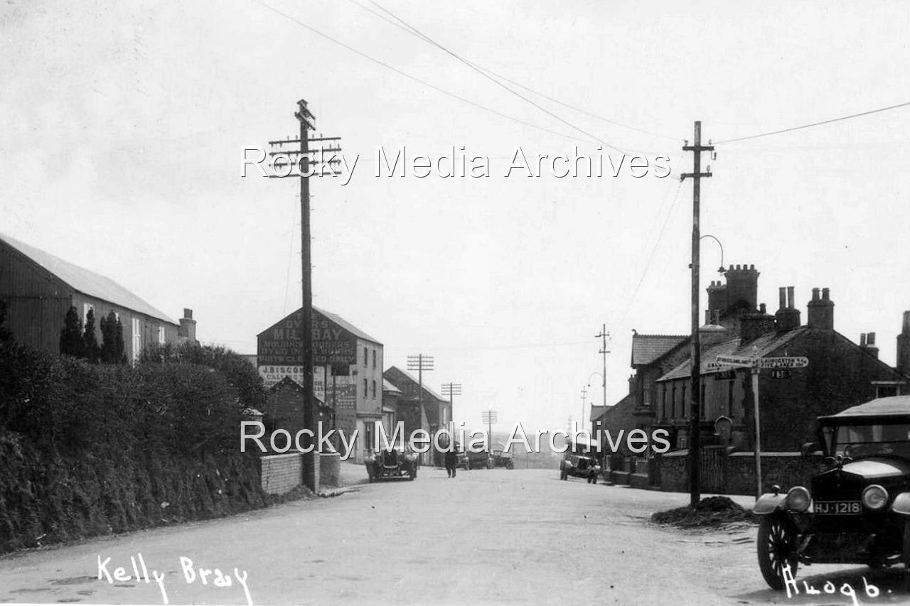 Tvw15 Street Scene, Kelly Bray nr Callington, Cornwall. Photo eBay