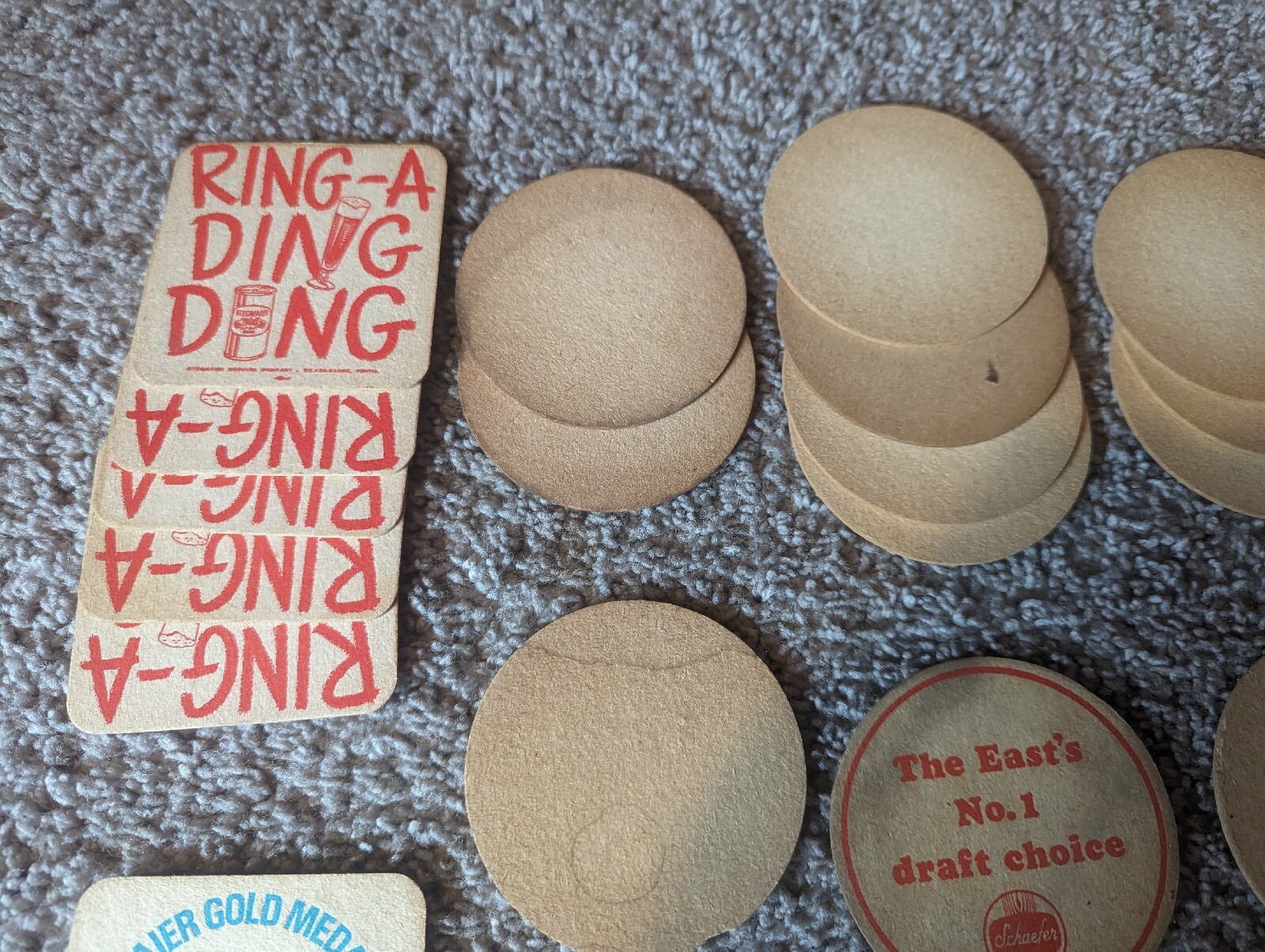 Vintage Beer Coasters eBay