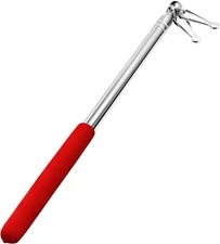 Anley 4 Ft Telescopic Handheld Flagpoles - Extendable Collapsable Flag Pole