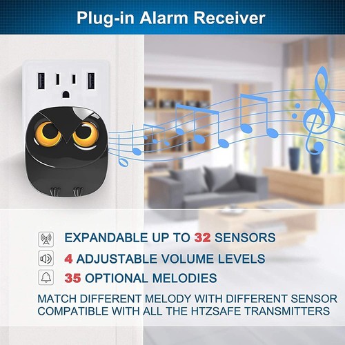 Expandable Wireless Motion Sensor Alarm - 1/2 Mile Range for Indoor/Outdoor Use - Picture 5 of 8