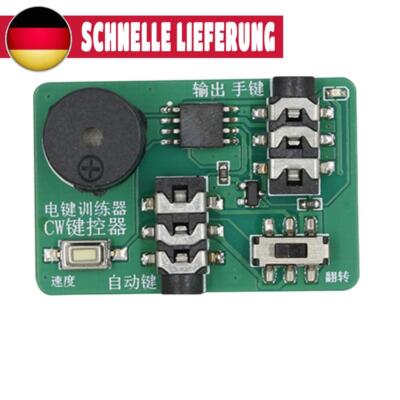 Automatic Key Controller With Adjustable Transmission Speed CW Trainer CW Keyer
