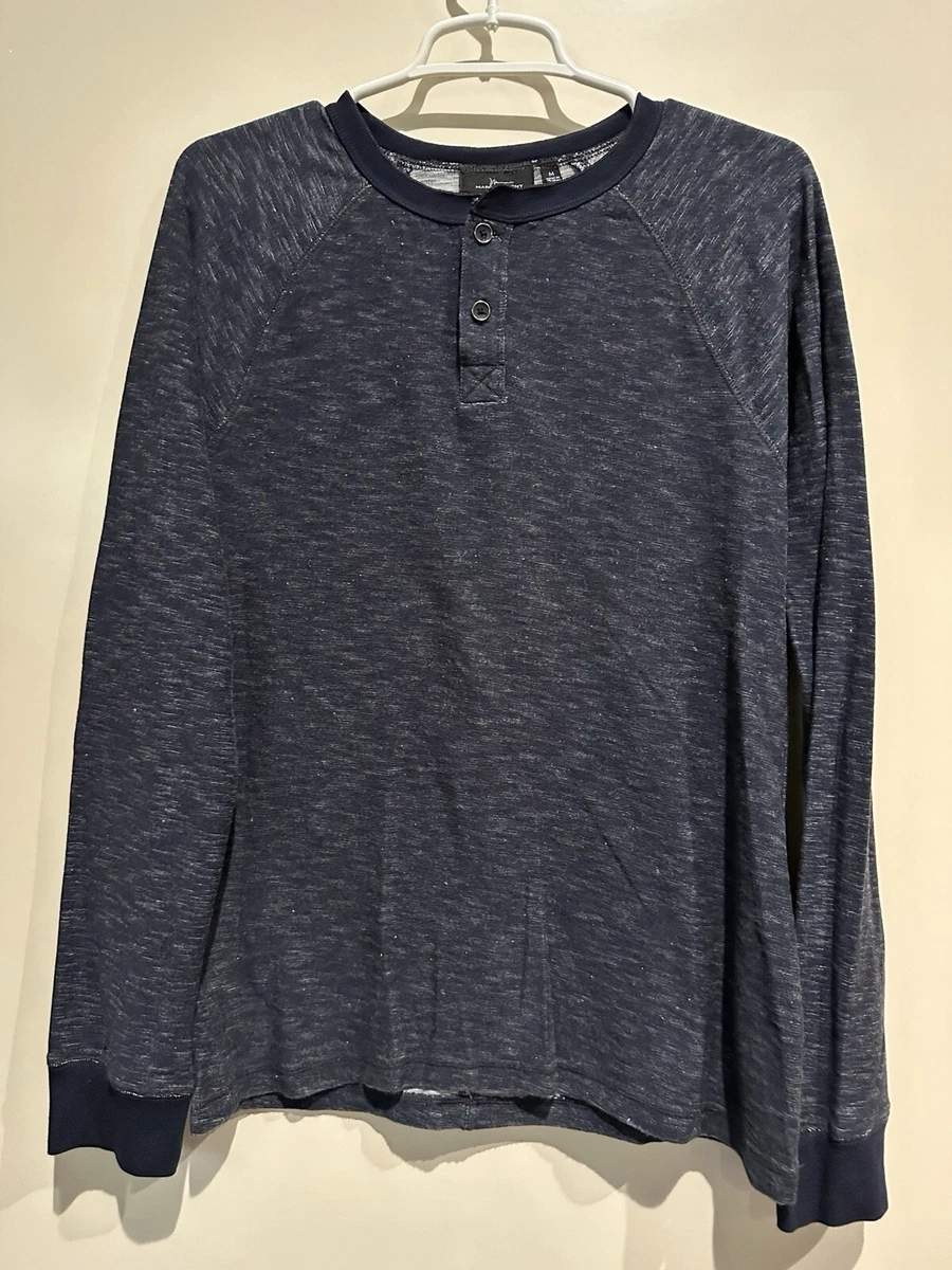 【2点】Marc Henley Neck Long Sleeve T-shirt 2点】Marc Henley Neck Long Sleeve T-shirt Marc Anthony Long Sleeve