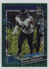 2023 Panini Donruss Optic Rated Rookie Green Velocity Prizm Tavius Robinson 15ts