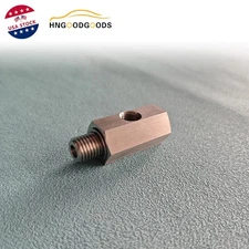 Oil Pressure Sensor Tee Adapter M12 x 1.5 to 1/8NPT Turbo Supply Feed Line Gauge