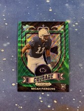 2021 Panini Prizm Draft Picks #175 Micah Parsons Crusade Green Wave Rookie RC