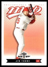Jim Thome 2003 Upper Deck MVP #154 Phillies MLB READ FREE SHIPPING AutographDen