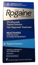 ROGAINE 5 Minoxidil Unscented Foam Hair Regrowth Treatment 1 Month EXP: 6/2027