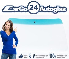 Frontscheibe für BMW E30 Cabrio Grünkeil mit Gummidichtung mit Spiegelhallter