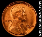 1954-S Lincoln Wheat Cent - Choice Gem Brilliant Uncirculated No Reserve  #J9488