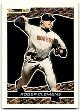 1993 TOPPS BLACK GOLD ROGER CLEMENS BOSTON RED SOX #27