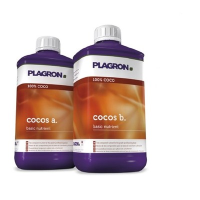 Plagron Coco A & B 1 Liter, Dünger für Wuchs- und Blütephase
