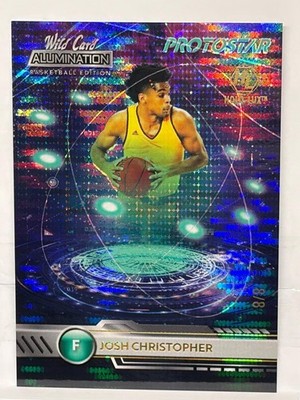2022 Wild Card Alumination NBA Basketball Protostar JOSH CHRISTOPHER /8 Buchstütze
