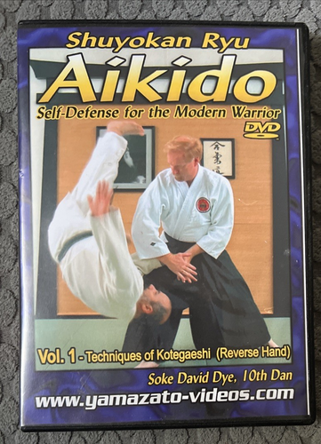 Shuyokan Ryu Aikido Vol.1 Techniques Of Kotegaeshi (Reverse Hand) DVD Y