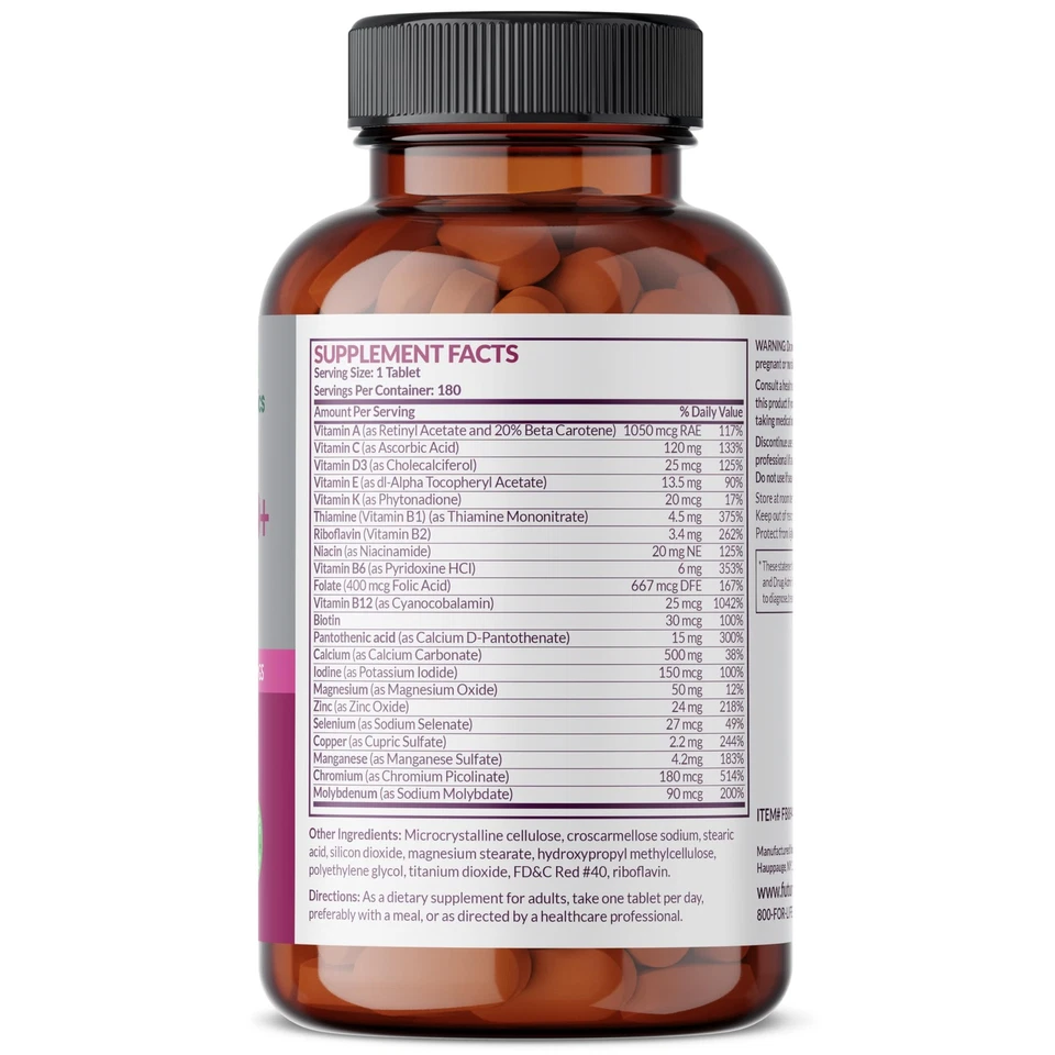 Women's 50+ Multivitamin Once Daily Multivitamin for Active Women Over 50, No... - Image 2 of 4