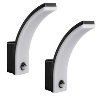 Led-Beleuchtung 2X Maclean Bewegungssensor AußEnleuchte 20W IP65