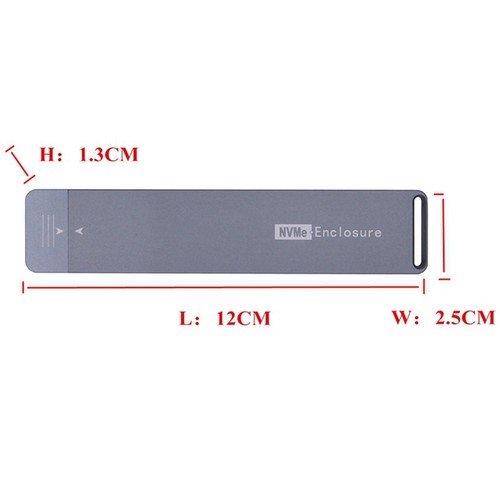 Externes NVME M.2-Dual-Protokoll zu TYPE-A3.1 Mobile Solid State NGFF-AußEn9112 - Afbeelding 6 van 6