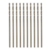 10Stk Cobalt Jobber Bohrer 1Mm M35 High-Speed-Stahl Hss Spiralbohrer Werkzeug