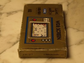 Rare CGL BOXED Fire NINTENDO Game & Watch VINTAGE Handheld LCD Original RETRO