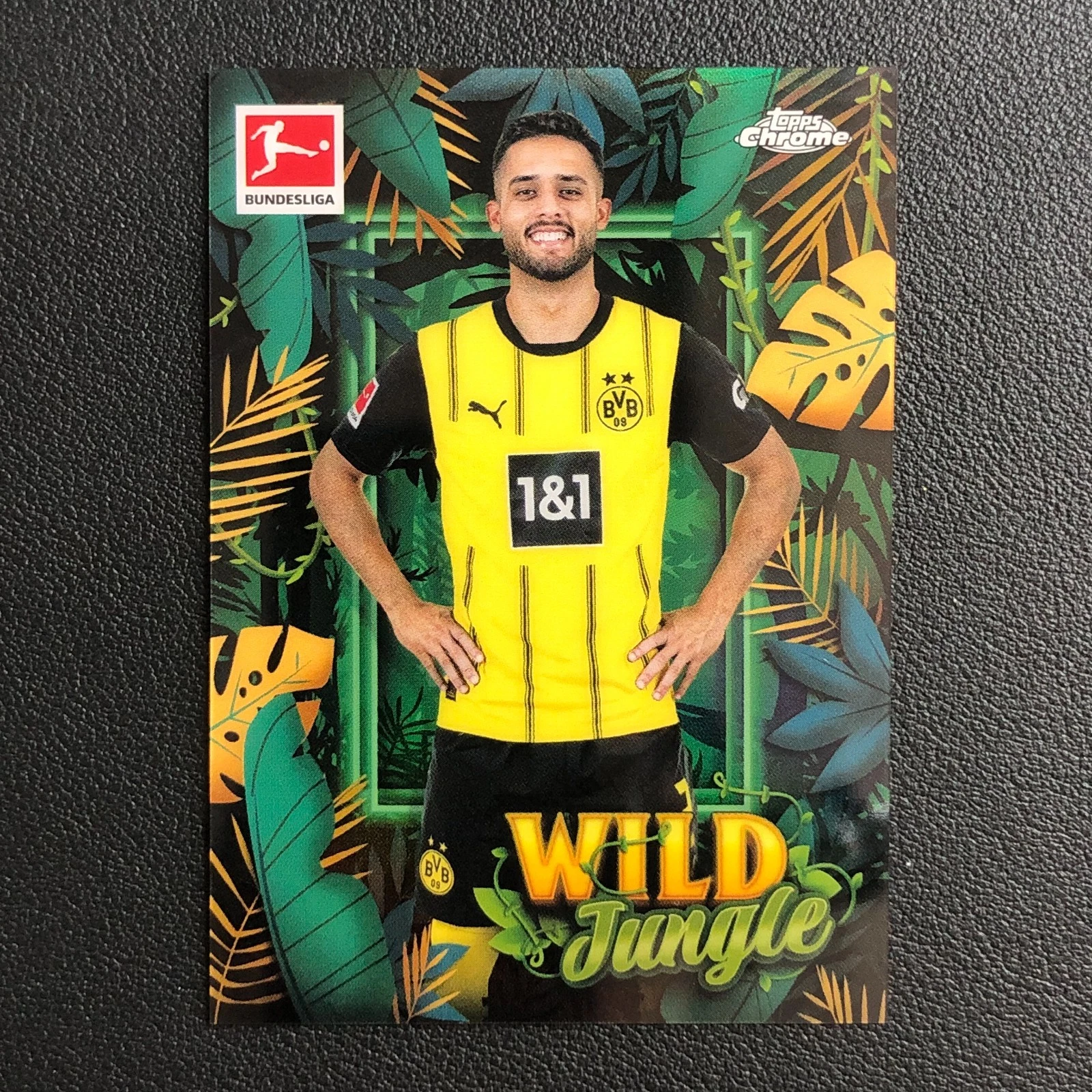 2024-25 Topps Chrome Bundesliga Wild Jungle Yan Couto BVB