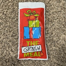NEW 2025 McDonald's The Grinch Adult Happy Meal Socks Sealed Grinchmas