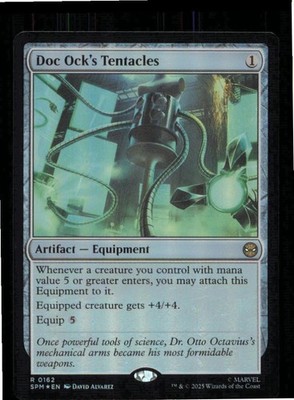 Doc Ock's Tentacles 162 Rare Marvel's Spider-Man Magic: The Gathering Foil NM